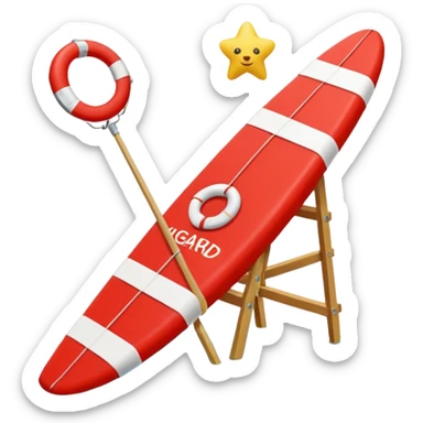lifeguard items sticker