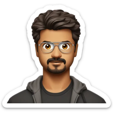 Thalapathy vijay  sticker