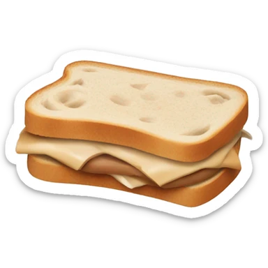 Peanut butter and tuna sandwich  sticker