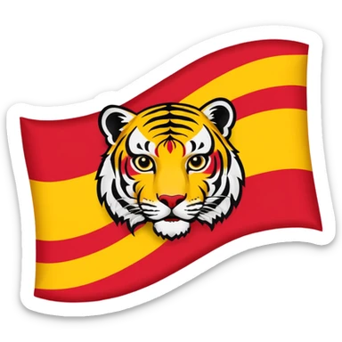 Tamil eelam libration tigers flag sticker