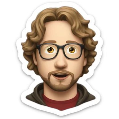 The candyman Sam hyde sticker