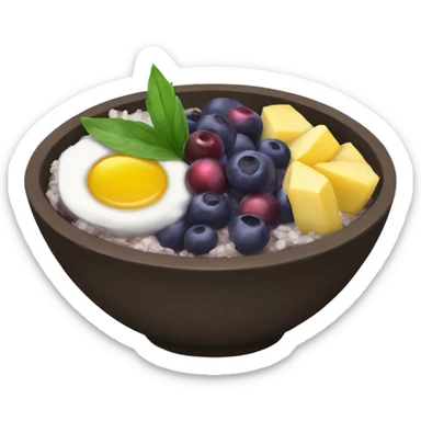 Açaí bowl  sticker