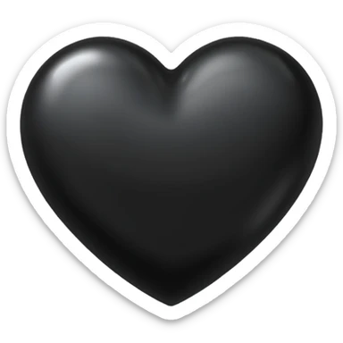 ❤️‍🔥 but black sticker