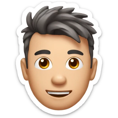 Cerdo con pintalabios sticker