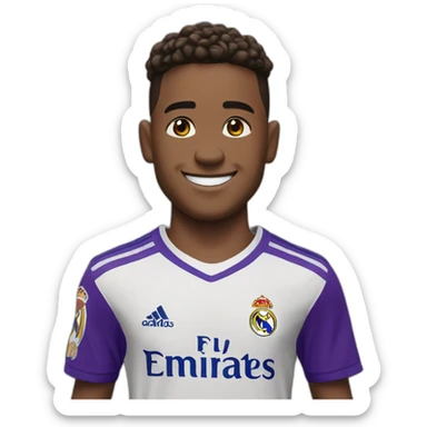 Jude Bellingham fait sa célébration avec un maillot du Real Madrid sticker