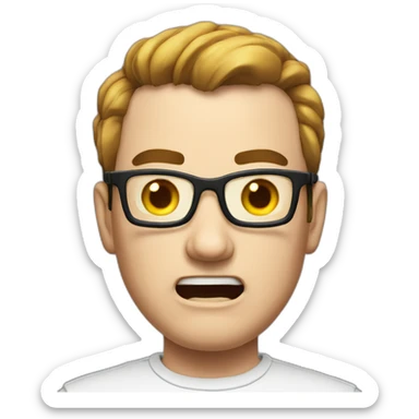 angry video game nerd sticker