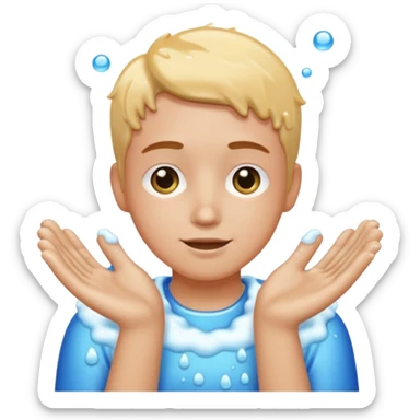 Washing things sticker