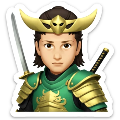 Samurai Guardian sticker