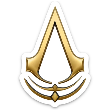 Assassin's Creed logo sticker