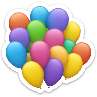 Balloons sticker