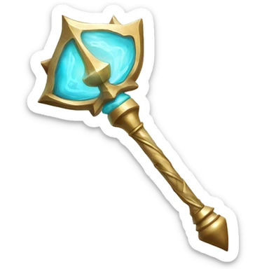 Technomancy Aether-Holy Wand (Supra-Technomancy Righteousness) sticker