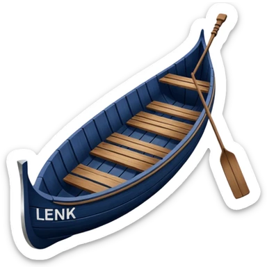 create an emoji of a gondola(cable car for a skiregion. dark navy blue colour and the word Lenk on it. sticker