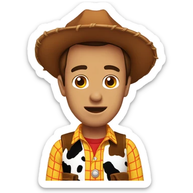 Woody sticker