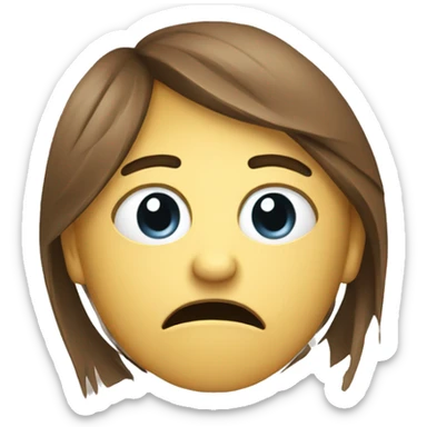 marketers crying with a report sticker