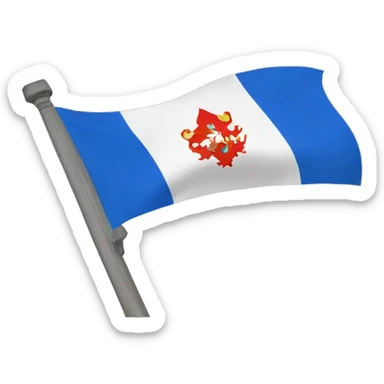 Provence-Alpes-Cotes-d'Azur flag sticker