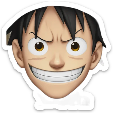 Luffy one piece gear 5 sticker
