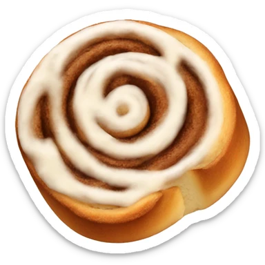 Cinnamon roll sticker