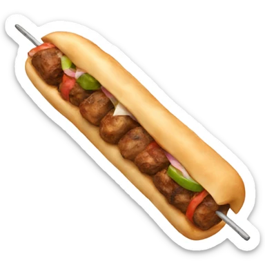 Kebab sticker