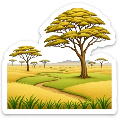 Sabana africana  sticker