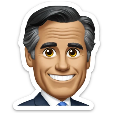 mitt romney super cute sticker