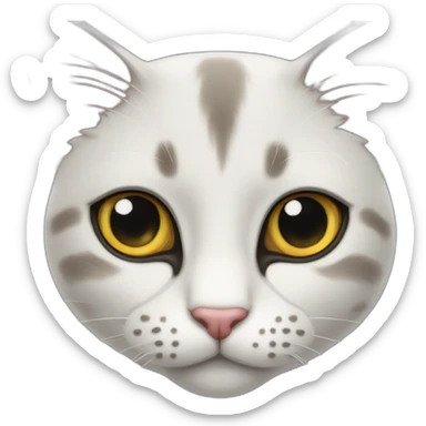 Eine süße Katze sticker