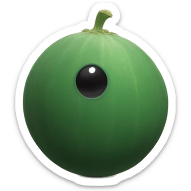 Squash ball sticker