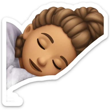 Ariana Grande sleeping sticker