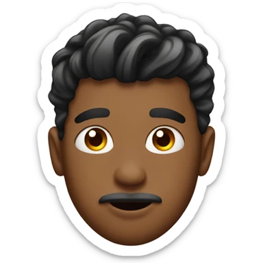 My boyfriend wearing a tongue piercing  sticker