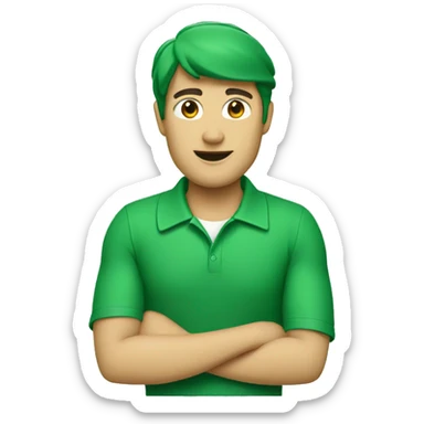 🚩 In green color sticker