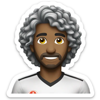 Corinthians homem branco e cabelo grisalho sticker