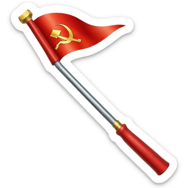 Soviet union flag emoji sticker