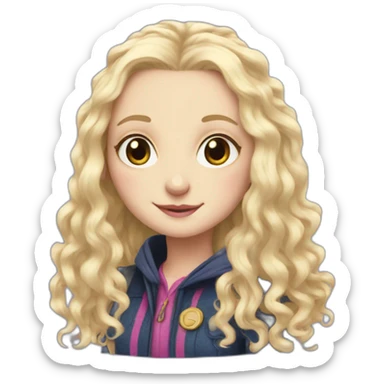 Luna lovegood sticker