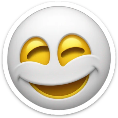 Smiley qui souffle d’épuisement  sticker