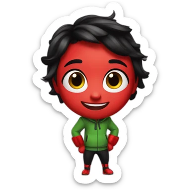 ladybug from miraculous ladybug sticker