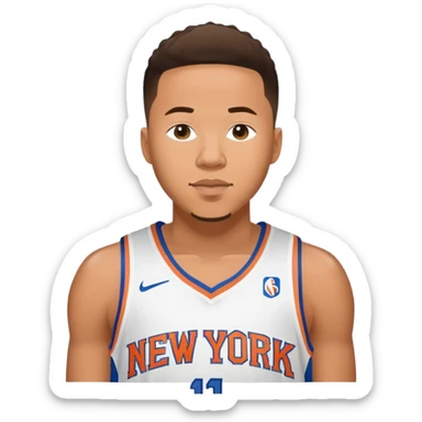 Jalen Brunson NY Knicks sticker