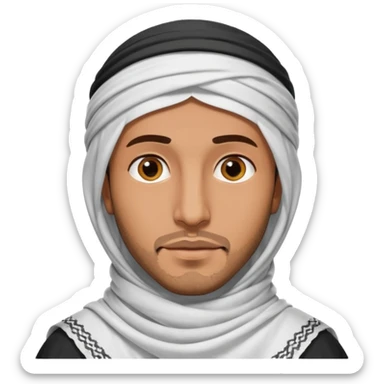 arabian man sticker