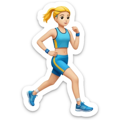 Ropa deportiva sticker