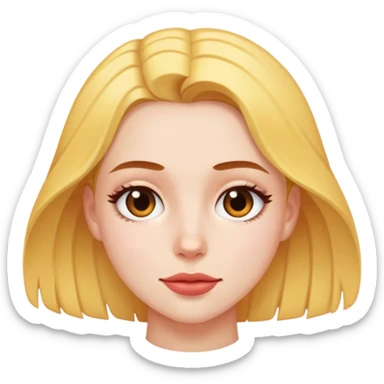 photorealistic Sophie Rain sticker