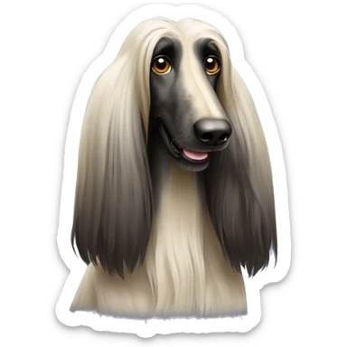 Afghan Hound sticker