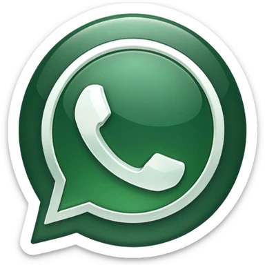 WhatsApp logo sticker