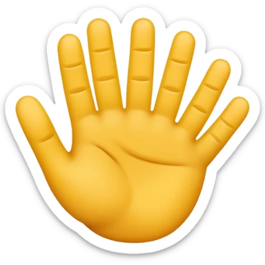 Fingering emoji sticker