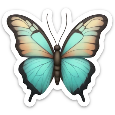 Mariposa sticker