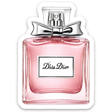 miss dior perfume sticker