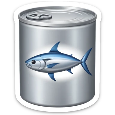 create a can of tuna emoji sticker