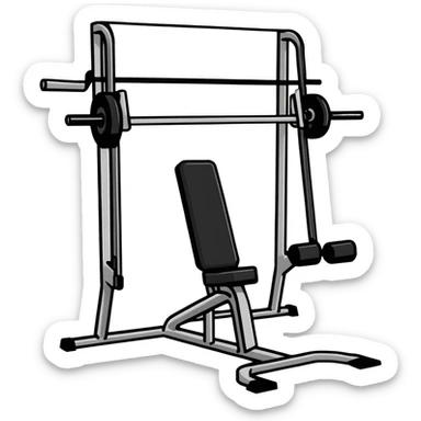 chest press machine sticker