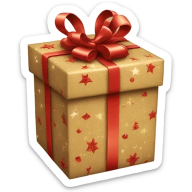 Christmas present  sticker