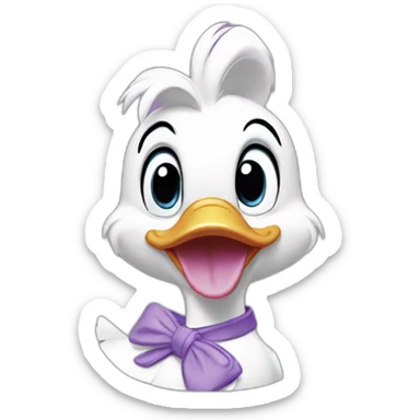 daisy duck sticker