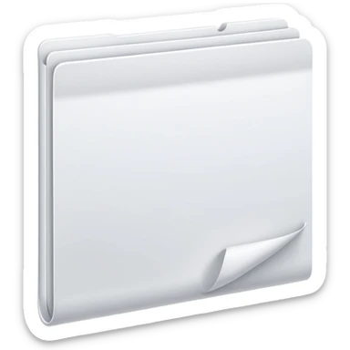 livre page blanche sticker