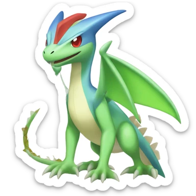  Latios-Flygon-Sceptile-Fakemon full body sticker