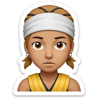 fighter sidekick sticker